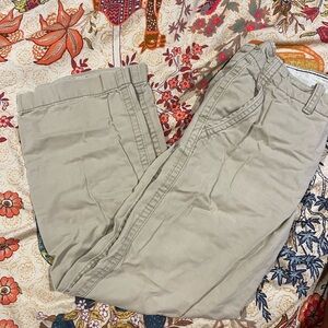 American Eagle Outfitters Light Gray Chinos